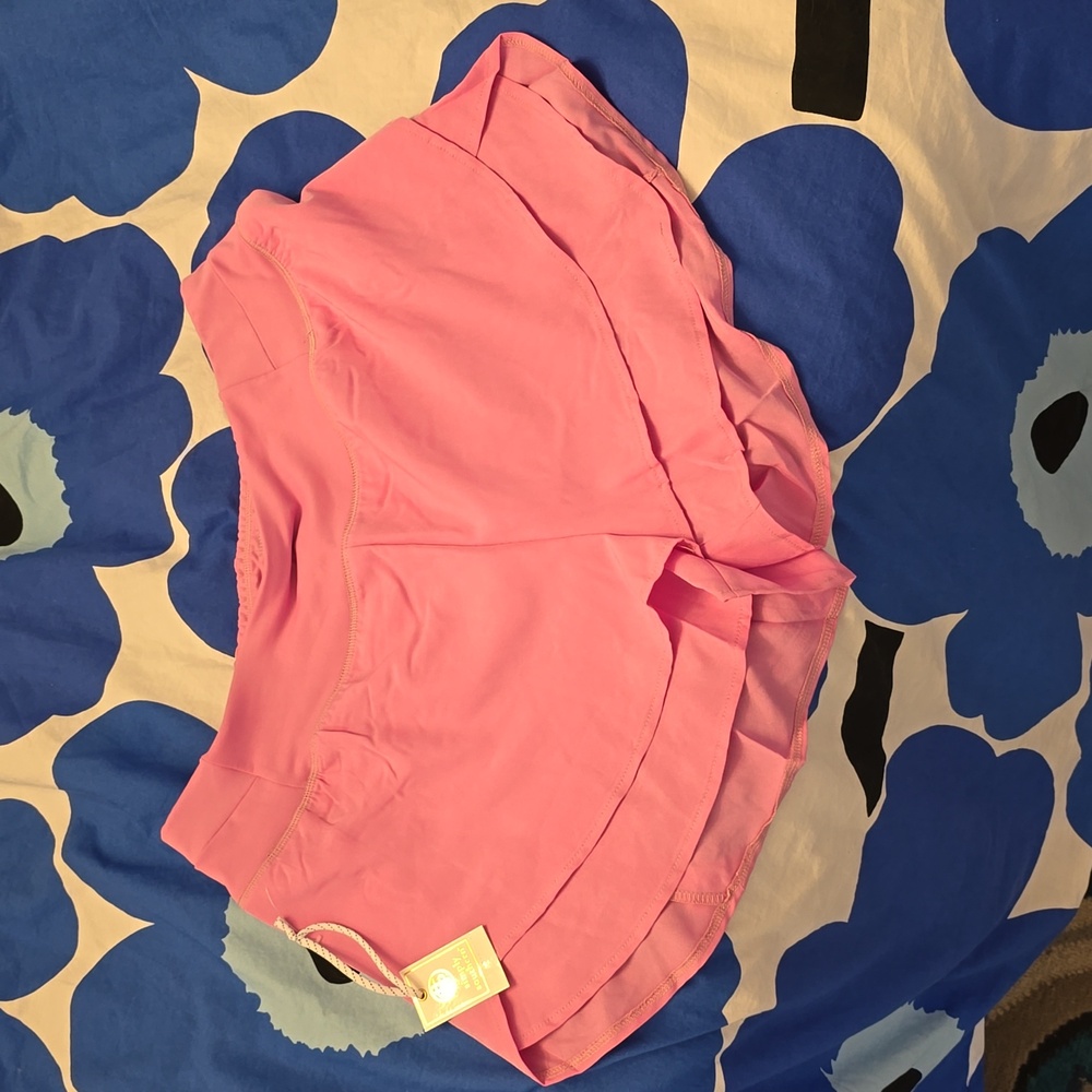Simply Southern pink flutter shorts - L